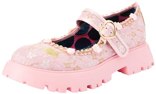 Irregular Choice Damen Süße Überraschung Oxford-Schuh, Rose, 37 EU von Irregular Choice