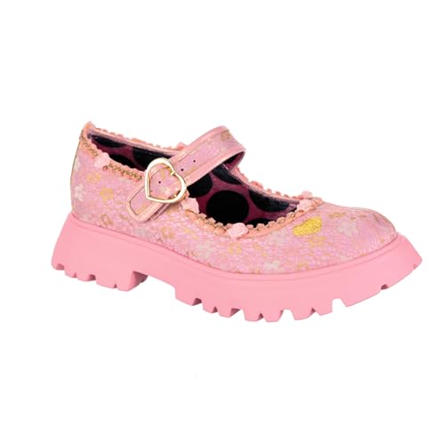 Irregular Choice Damen Süße Überraschung Oxford-Schuh, Rose, 38 EU von Irregular Choice