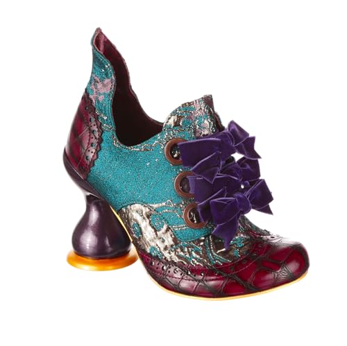 Irregular Choice Damen Trapdoor Oxford, blau, 38 EU von Irregular Choice