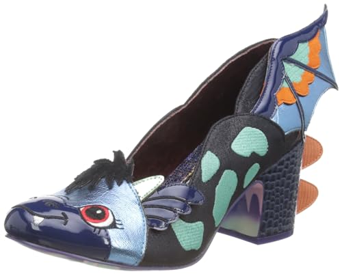 Irregular Choice Damen Wittle Dragon Oxford, Navy, 37 EU von Irregular Choice