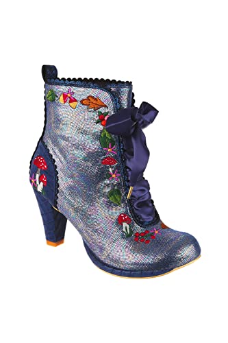 Irregular Choice Damen Woodland Wander Mode-Stiefel, blau, 42 EU von Irregular Choice