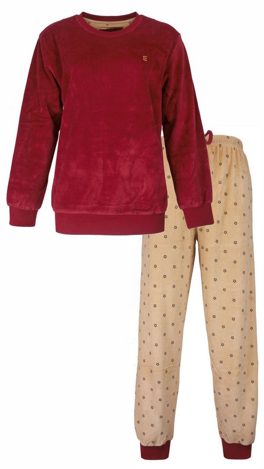 Irresistible Schlafanzug Damen Nikki Pyjama mit Bündchen (2 tlg) Modisches Design von Irresistible