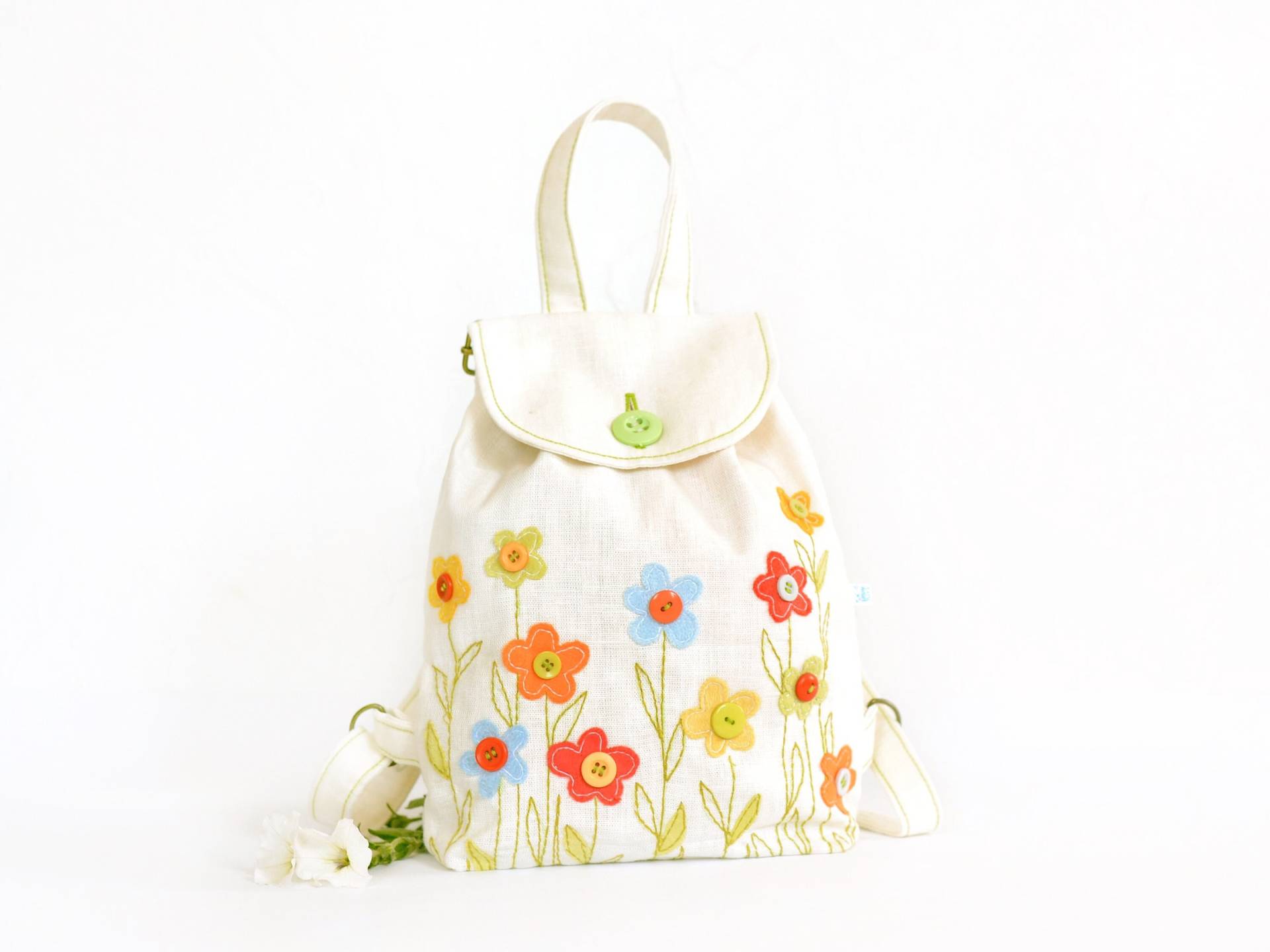 Blumen Kinderrucksack Mädchen Mini Kindergartenrucksack Floral Kindergarten Rucksack von IrunToysGift