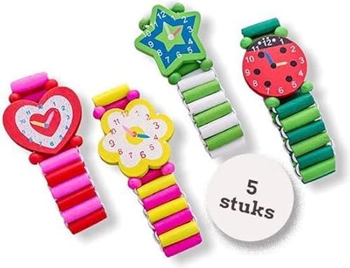 Verschenken Holzuhren (5pcs) - Genuss von Isa's Friends