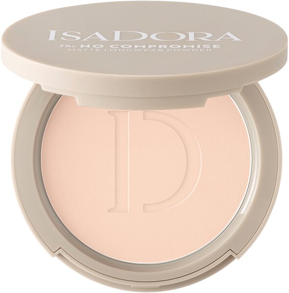 ISADORA The No Compromise Matte Longwear Powder Cool Ivory 61 7 g von IsaDora