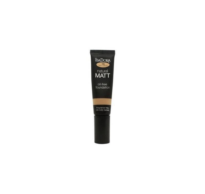 IsaDora Foundation Natural Matt Oil-Free Foundation 35ml - 16 Cream von IsaDora