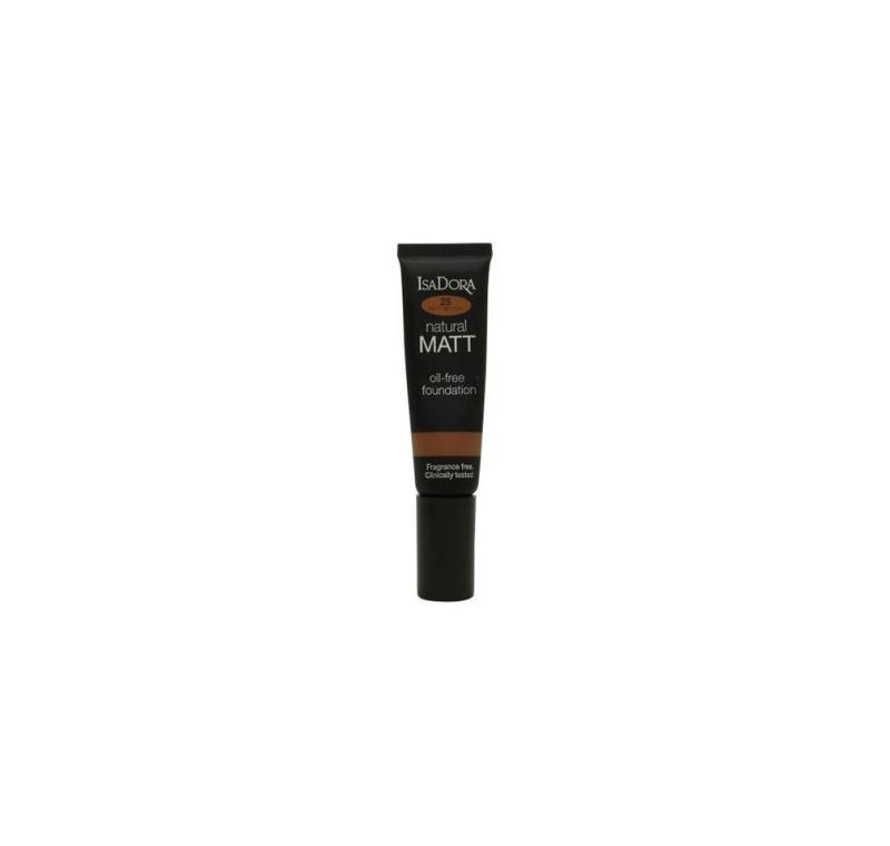 IsaDora Foundation Natural Matt Oil-Free Foundation 35ml - 25 Mocha von IsaDora