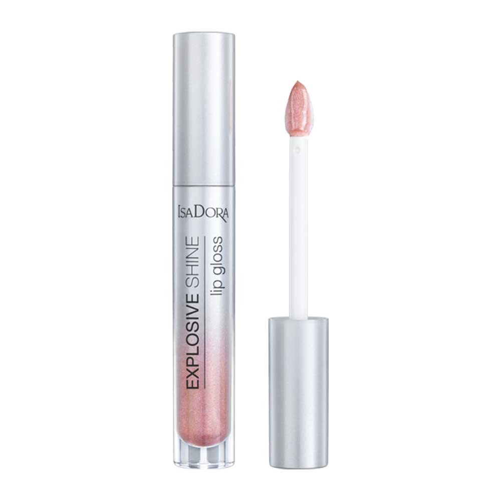 IsaDora Lippen Explosive Shine Lip Gloss 3 ml Pink Sparkle von IsaDora