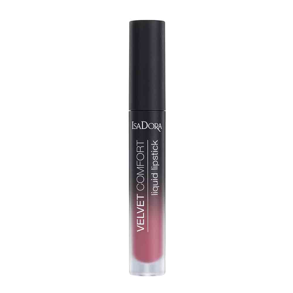 IsaDora Lippen Velvet Comfort Liquid Lipstick 4 ml Mauve Pink von IsaDora