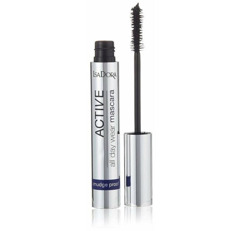 IsaDora Mascara Active All Day Wear Mascara 12ml - 20 Deep Black von IsaDora