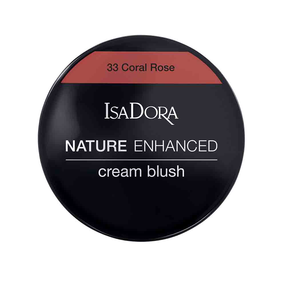 IsaDora Teint Nature Enhanced Cream Blush 3 g Coral Rose von IsaDora