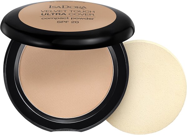 Isadora Velvet Touch Ultra Cover Compact Powder SPF 20 66 Warm Beige 7,5 g von IsaDora