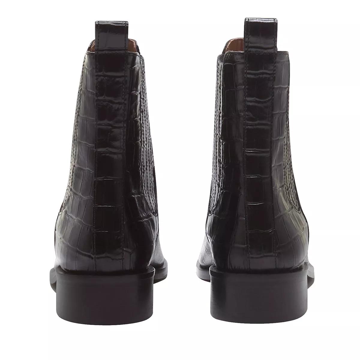 Isabel Bernard Boots & Stiefeletten - Vendôme Chey Calfskin Leather Chelsea Boots - Gr. 39 (EU) - in Schwarz - für Damen von Isabel Bernard