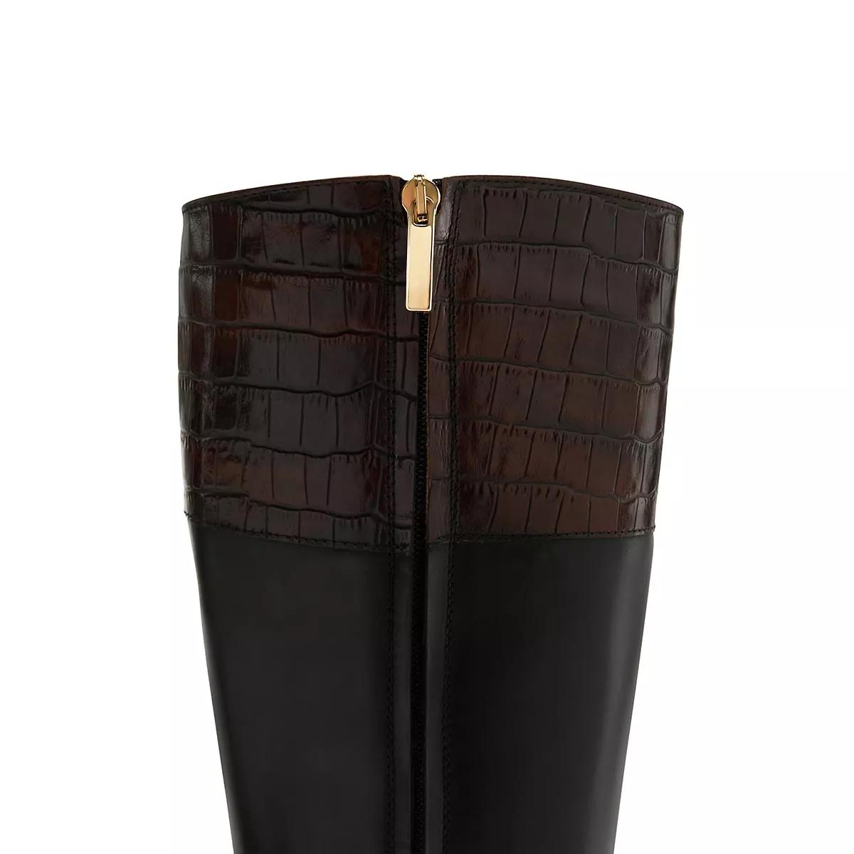 Isabel Bernard Boots & Stiefeletten - Vendôme Iris Calfskin Leather Boots - Gr. 39 (EU) - in Schwarz - für Damen von Isabel Bernard
