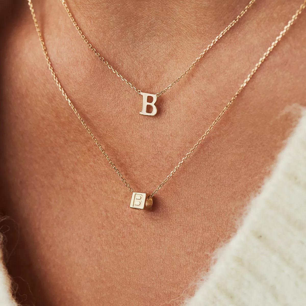 Isabel Bernard Halskette - Le Marais Chloé 14 Karat Initial Necklace Letter Z - Gr. unisize - in Gold - für Damen von Isabel Bernard