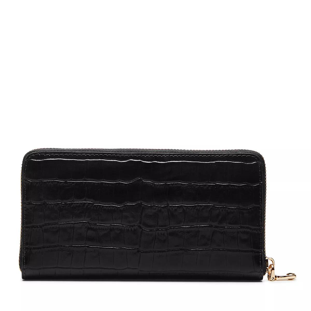 Isabel Bernard Portemonnaie - Zip Wallet - Gr. unisize - in Schwarz - für Damen von Isabel Bernard