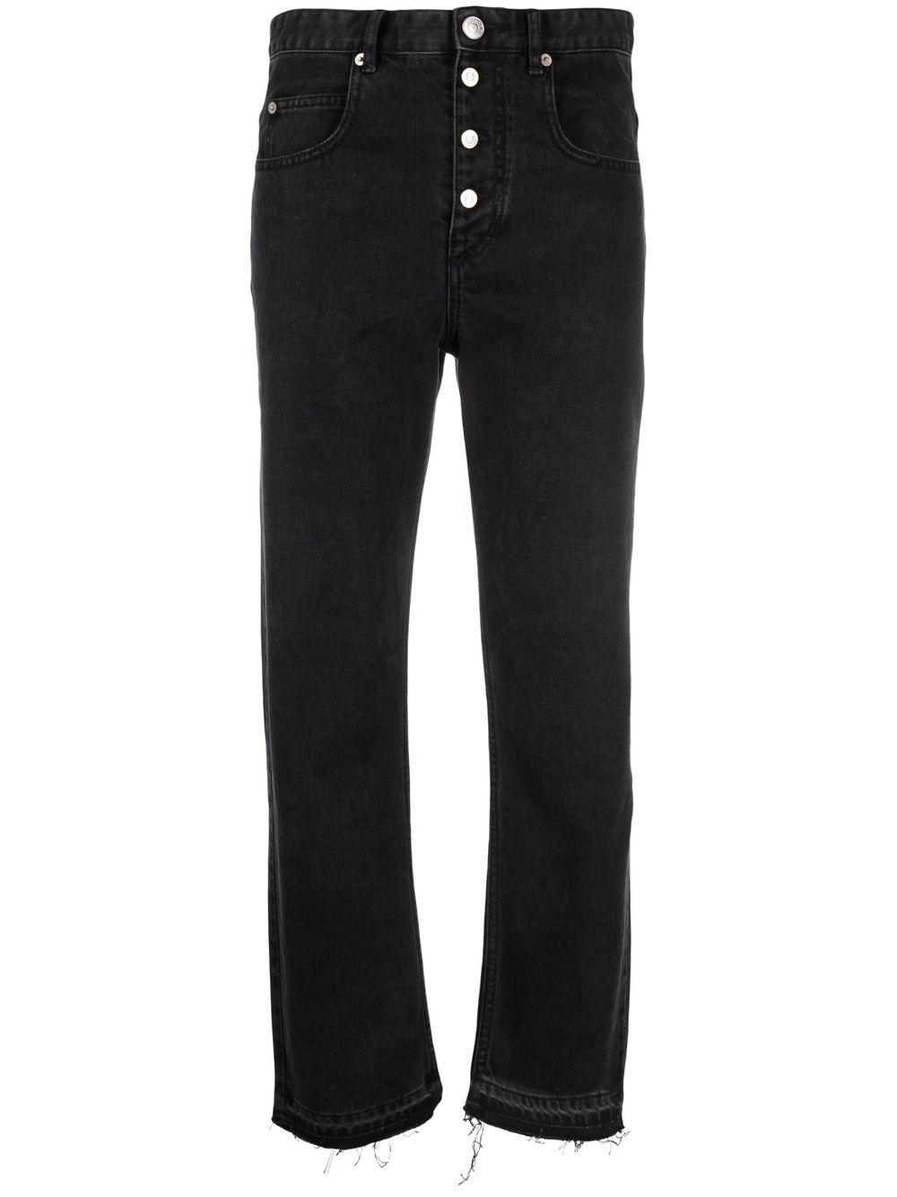 MARANT ÉTOILE Belden Straight-Leg-Jeans - Schwarz von MARANT ÉTOILE