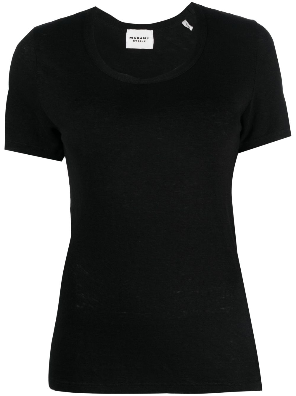 MARANT ÉTOILE 'Kiliann' Leinen-T-Shirt - Schwarz von MARANT ÉTOILE