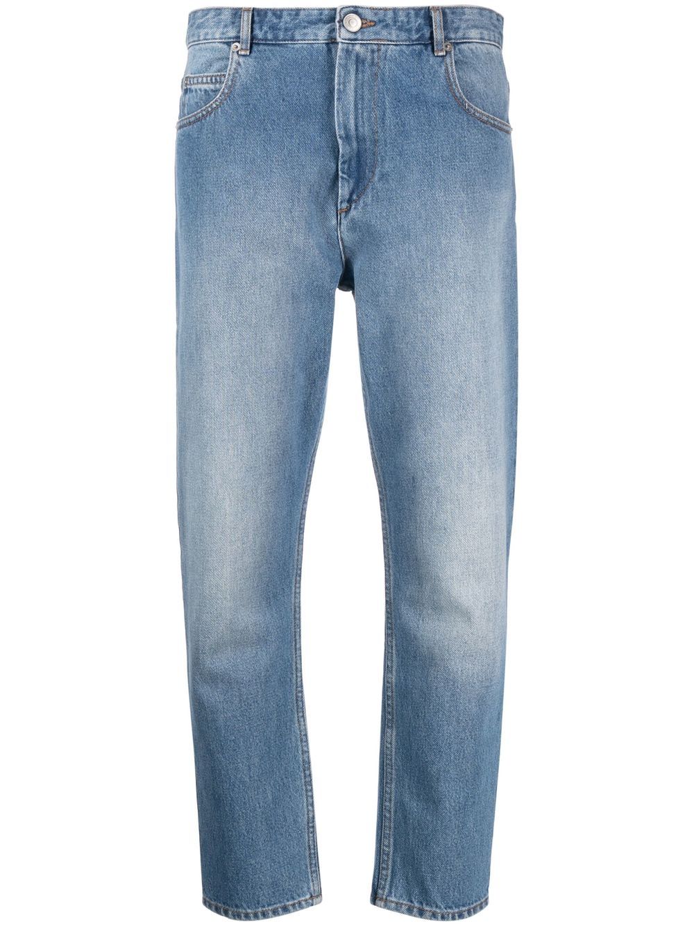 MARANT ÉTOILE Nea Cropped-Jeans - Blau von MARANT ÉTOILE