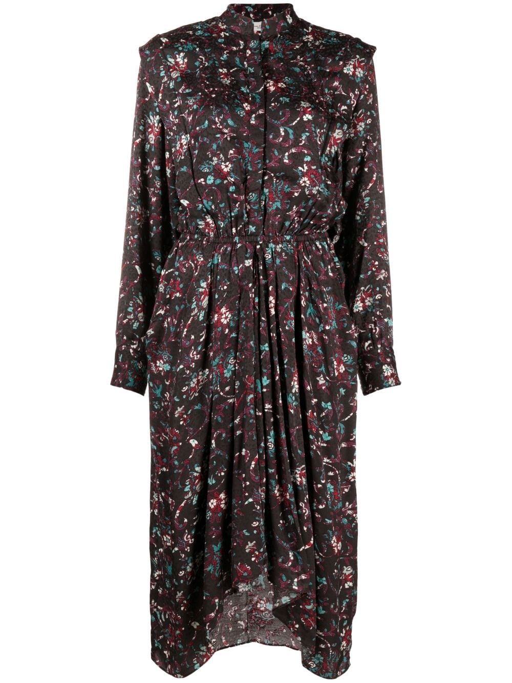 MARANT ÉTOILE Kleid mit Blumen-Print - Schwarz von MARANT ÉTOILE