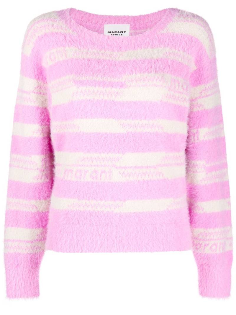 MARANT ÉTOILE Orson Intarsien-Pullover - Rosa von MARANT ÉTOILE