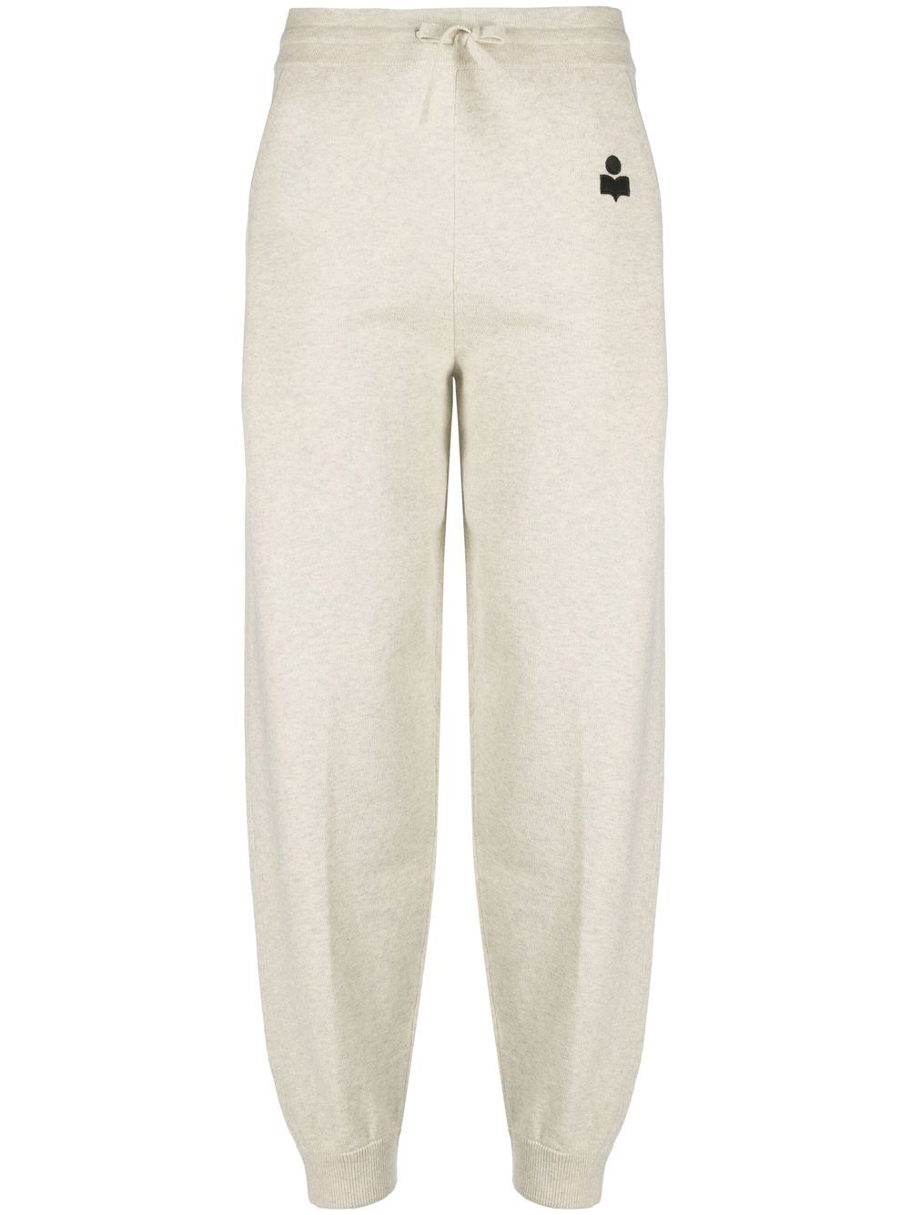 MARANT ÉTOILE Jogginghose mit Logo-Stickerei - Nude von MARANT ÉTOILE