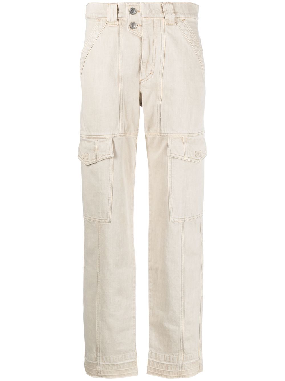 MARANT ÉTOILE Hose mit hohem Bund - Nude von MARANT ÉTOILE