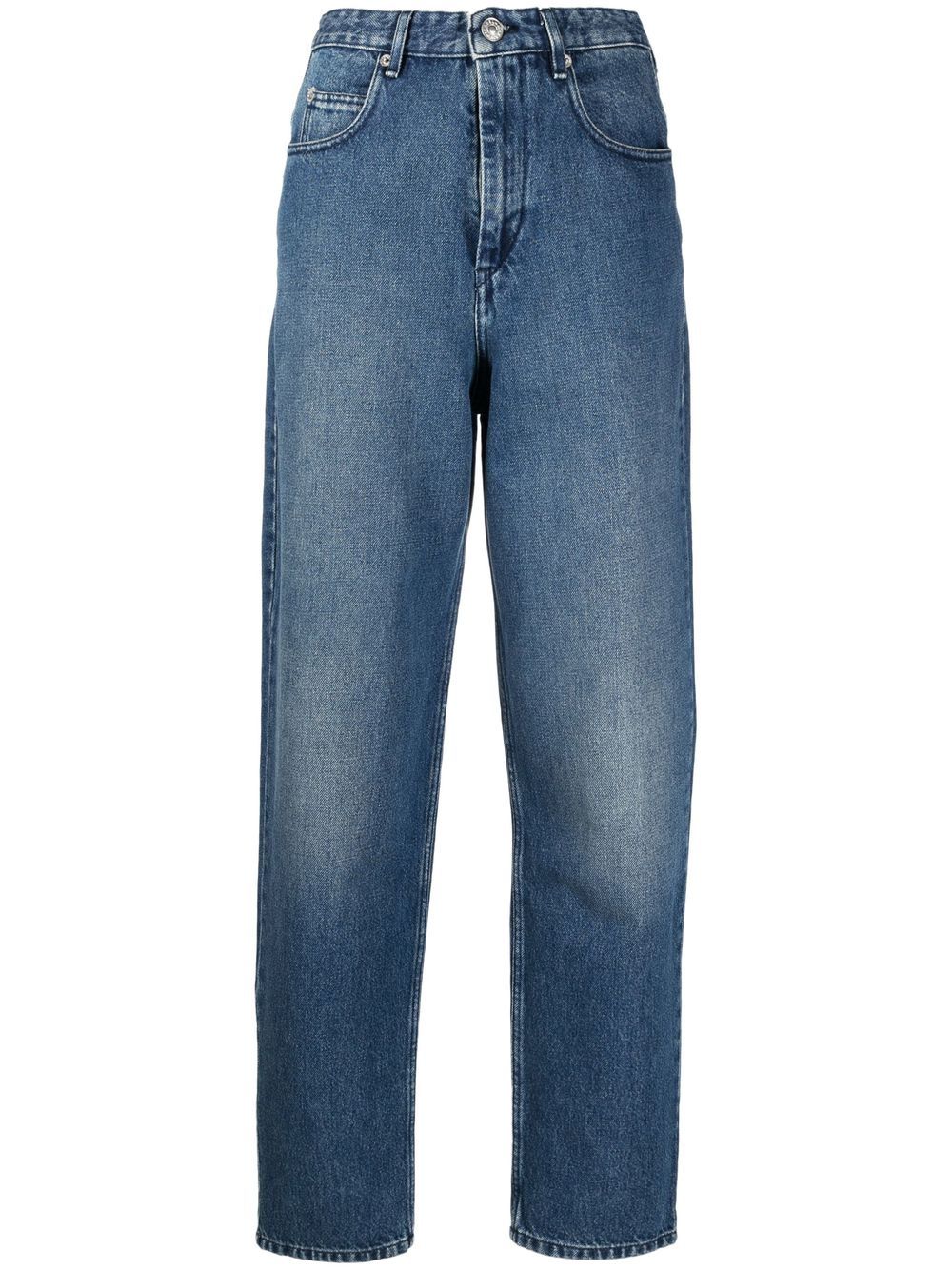 MARANT ÉTOILE Gerade High-Waist-Jeans - Blau von MARANT ÉTOILE