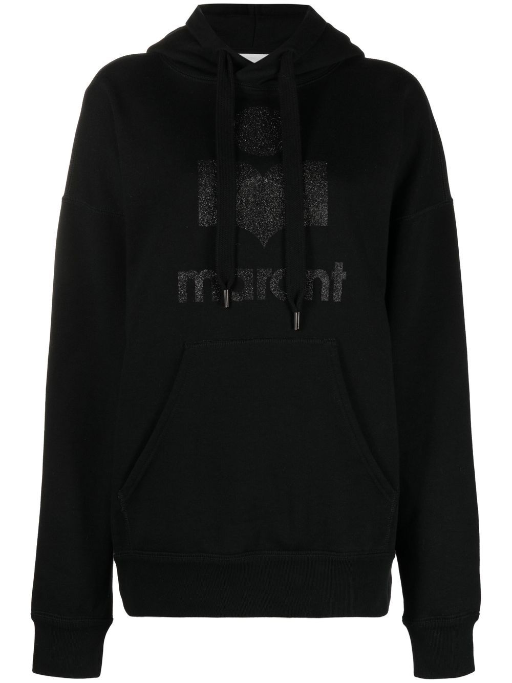 MARANT ÉTOILE Hoodie mit Logo-Print - Schwarz von MARANT ÉTOILE