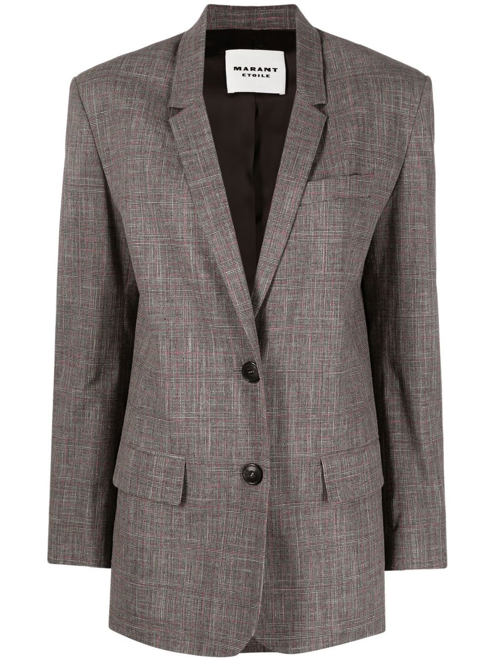 MARANT ÉTOILE Einreihiger Blazer - Grau von MARANT ÉTOILE