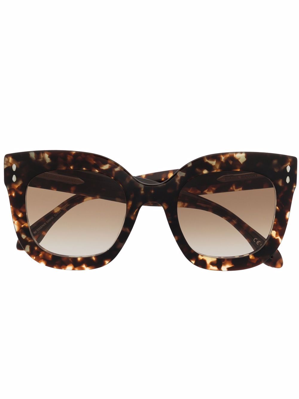 Isabel Marant Eyewear Cat-Eye-Sonnenbrille in Schildpattoptik - Braun von Isabel Marant Eyewear