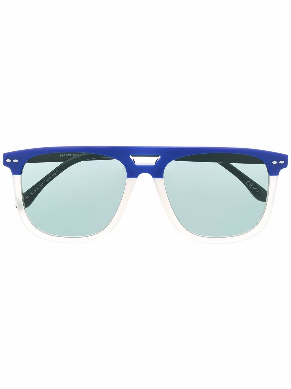 Isabel Marant Eyewear Sonnenbrille in Colour-Block-Optik - Blau von Isabel Marant Eyewear