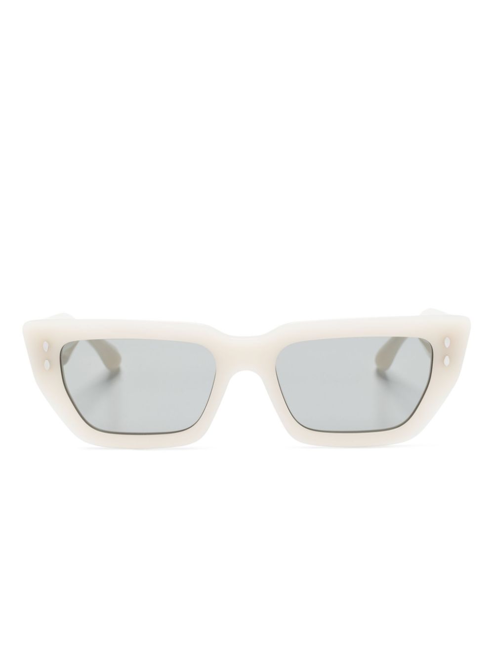 Isabel Marant Eyewear Sonnenbrille mit eckigem Gestell - Nude von Isabel Marant Eyewear