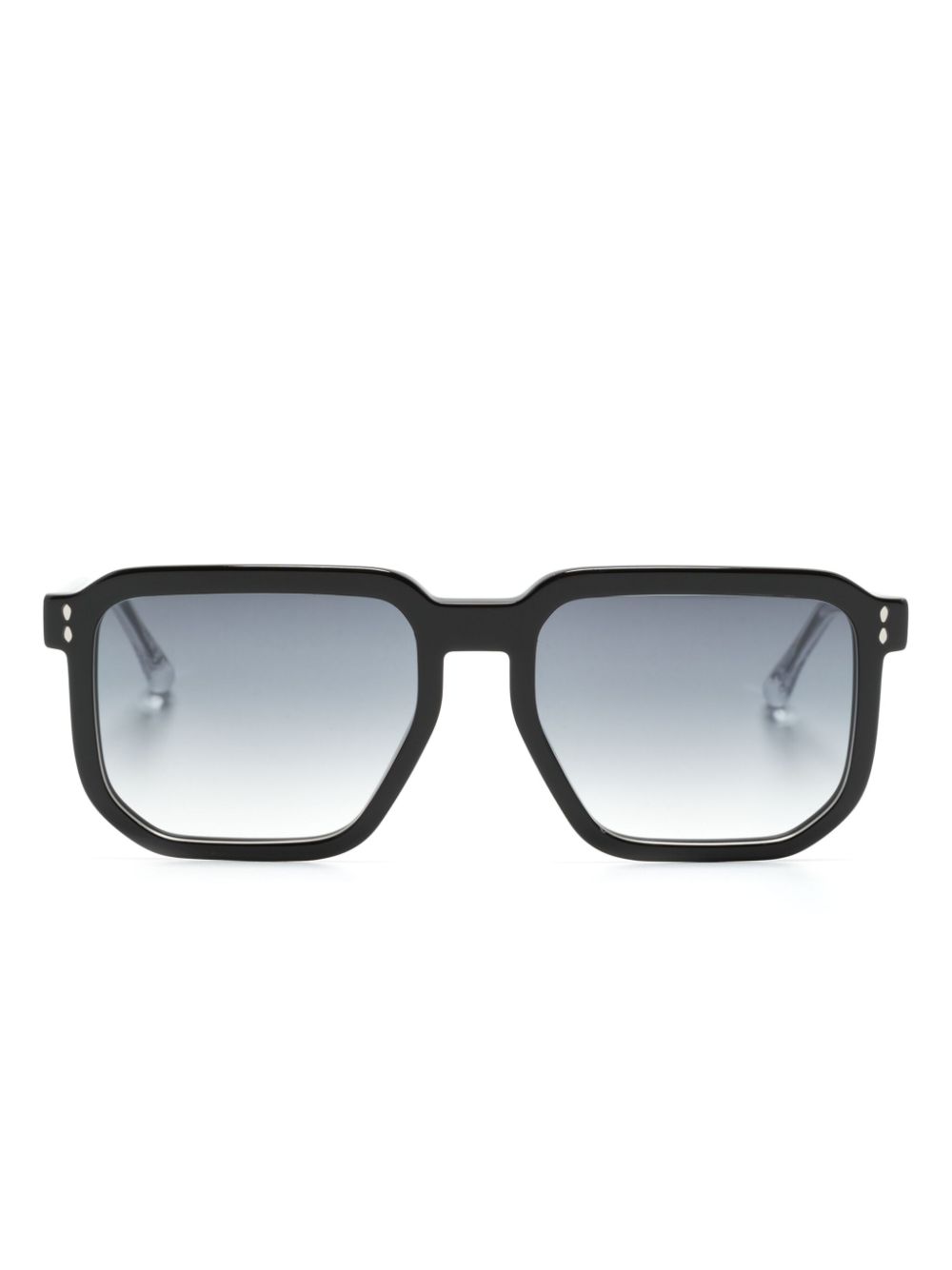 Isabel Marant Eyewear Sonnenbrille mit geometrischem Gestell - Schwarz von Isabel Marant Eyewear