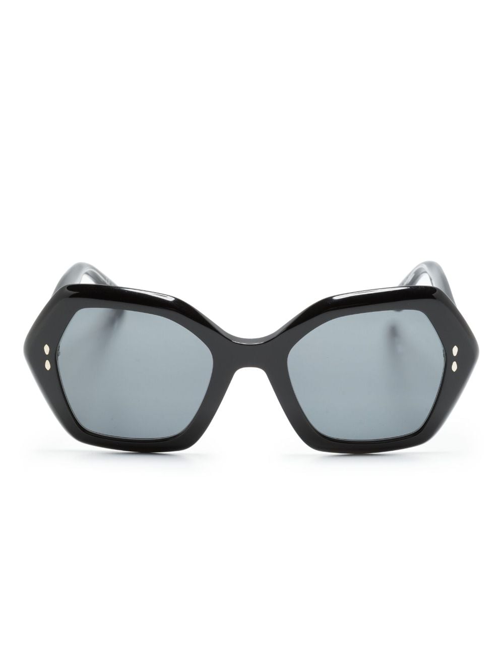 Isabel Marant Eyewear Sonnenbrille mit geometrischem Gestell - Schwarz von Isabel Marant Eyewear