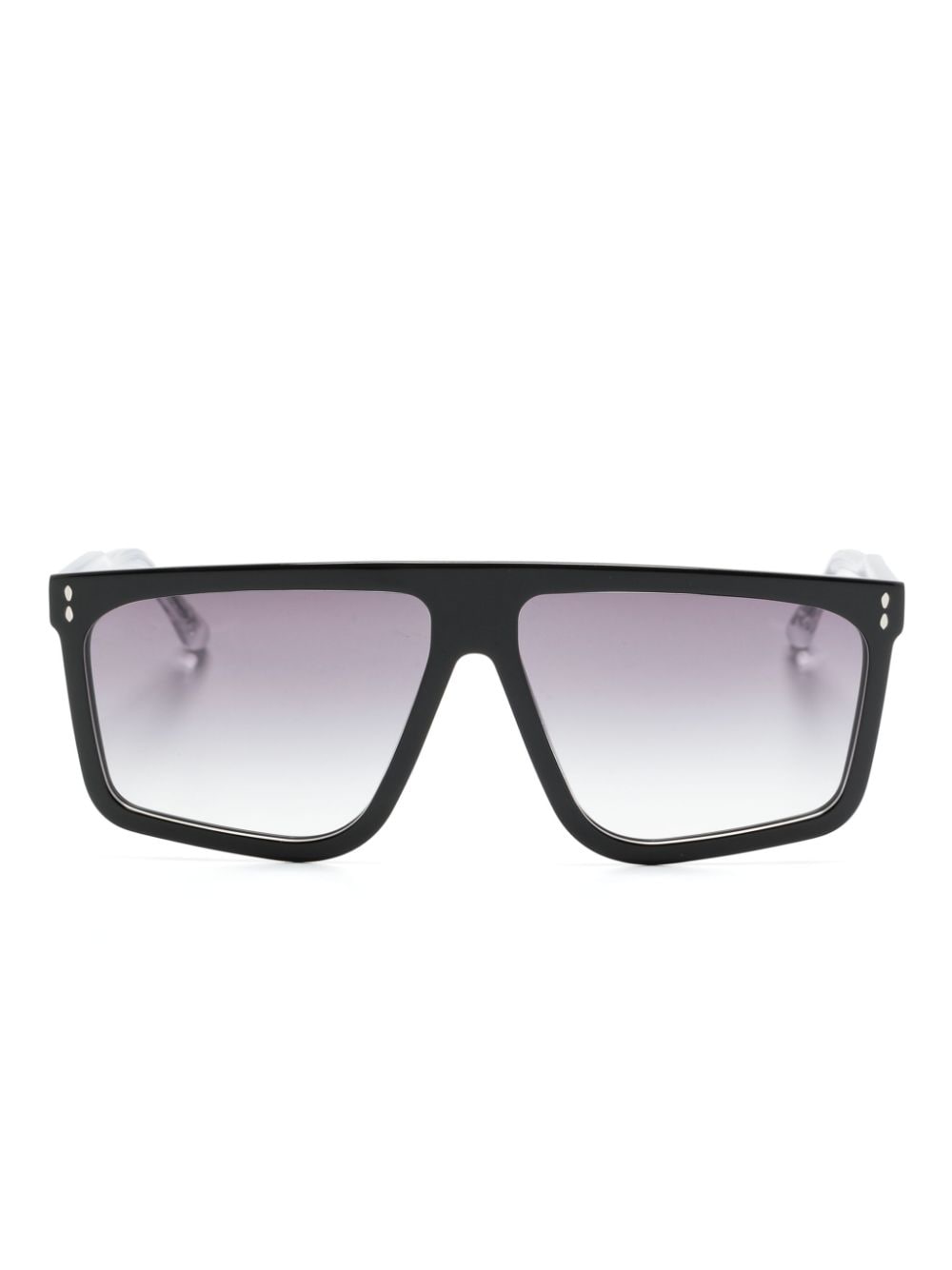 Isabel Marant Eyewear Sonnenbrille mit eckigem Gestell - Schwarz von Isabel Marant Eyewear