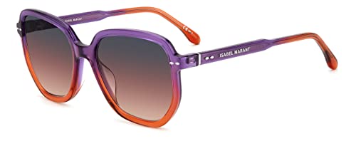 ISABEL MARANT IM 0097/G/S Brille, Violet Orange, 57 für Damen, Violett Orange von Isabel Marant