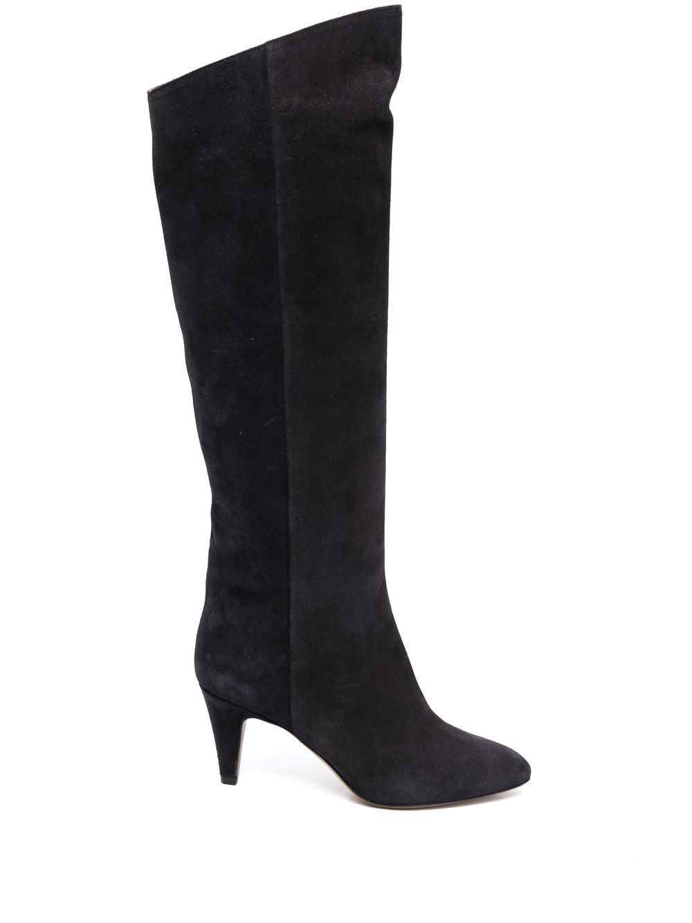 ISABEL MARANT Kniehohe Wildlederstiefel 70mm - Schwarz von ISABEL MARANT