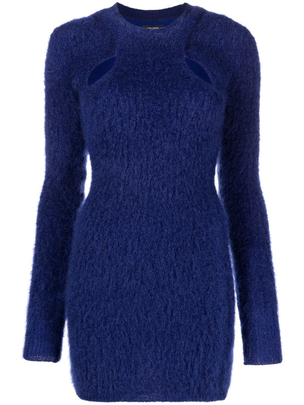 ISABEL MARANT Alfie Strickkleid mit Cut-Outs - Blau von ISABEL MARANT