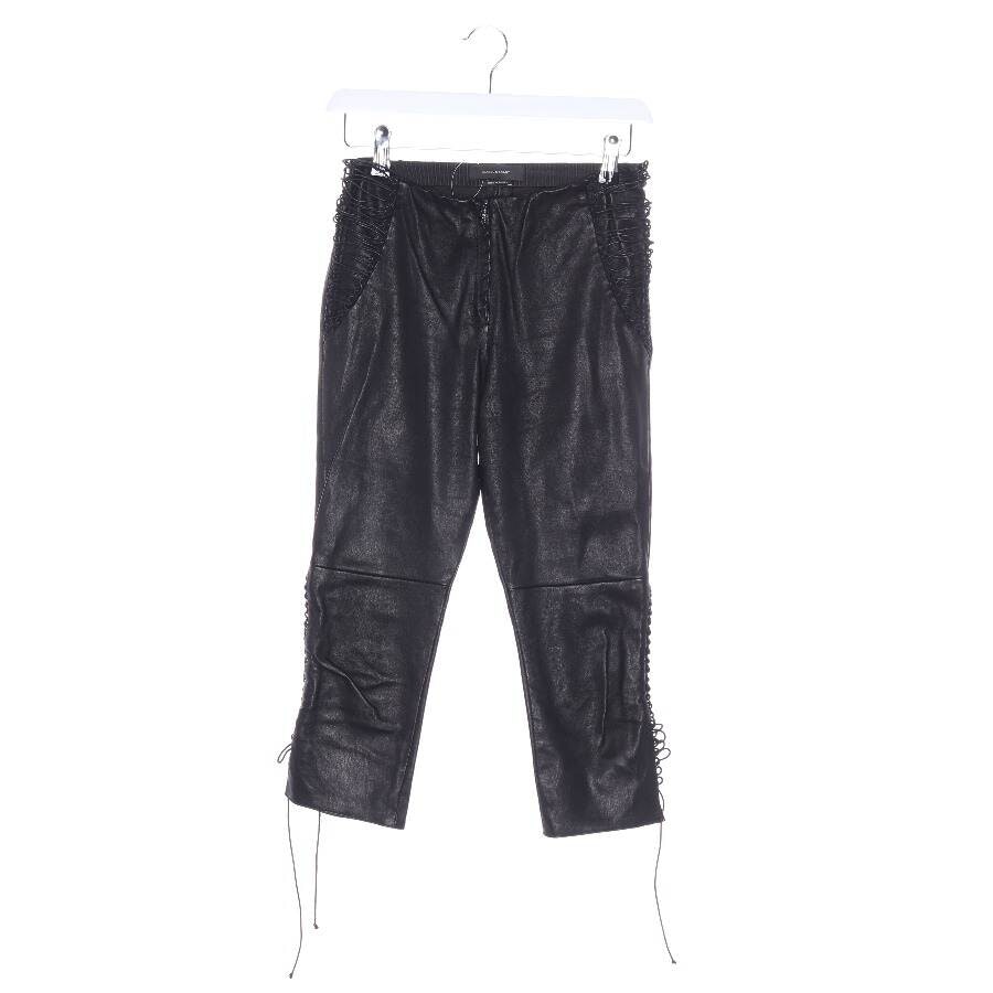 Isabel Marant Lederhose 34 Dunkelgrün von Isabel Marant