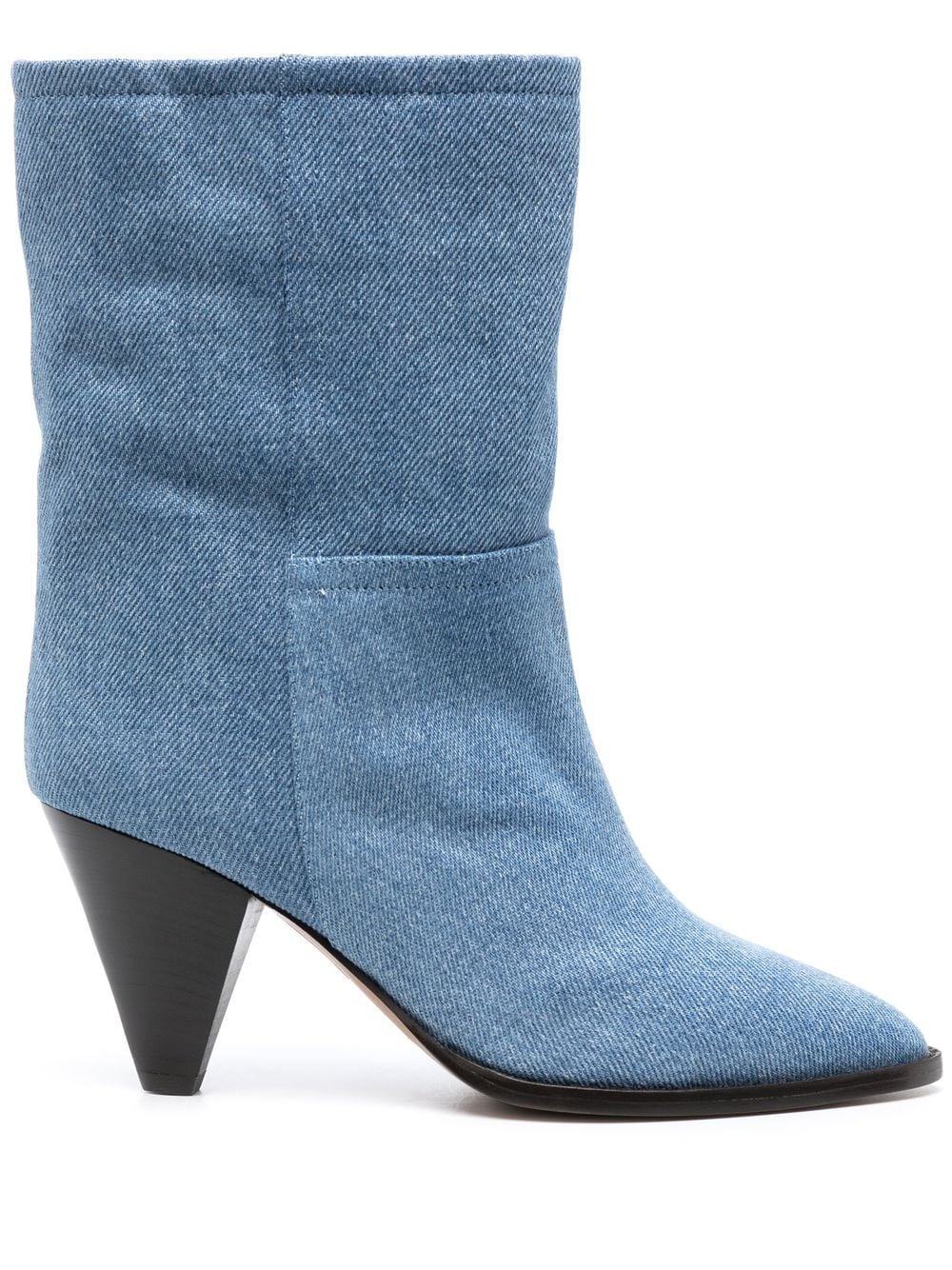 ISABEL MARANT Rouxa Stiefeletten 80mm - Blau von ISABEL MARANT