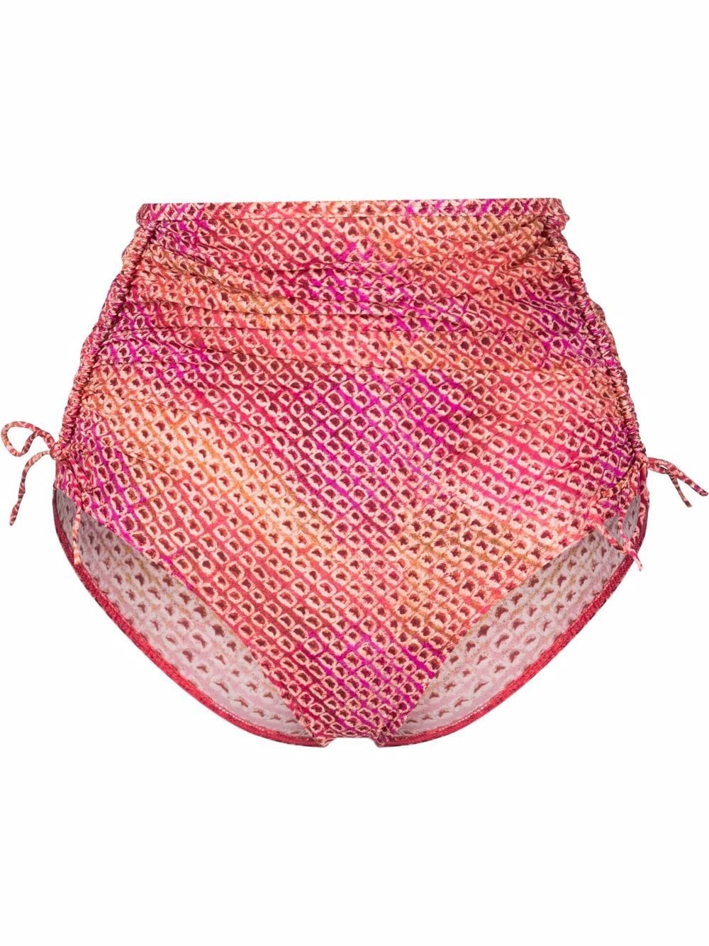 ISABEL MARANT Bikinihöschen mit geometrischem Print - Orange von ISABEL MARANT