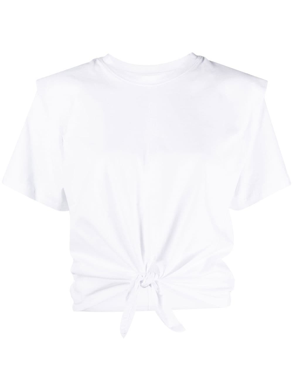 Isabel Marant T-Shirt mit Schnürung - Weiß von Isabel Marant