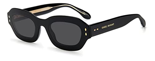 Isabel Marant Unisex Im 0052/s Sunglasses, 2M2/IR Black Gold, 49 von Isabel Marant