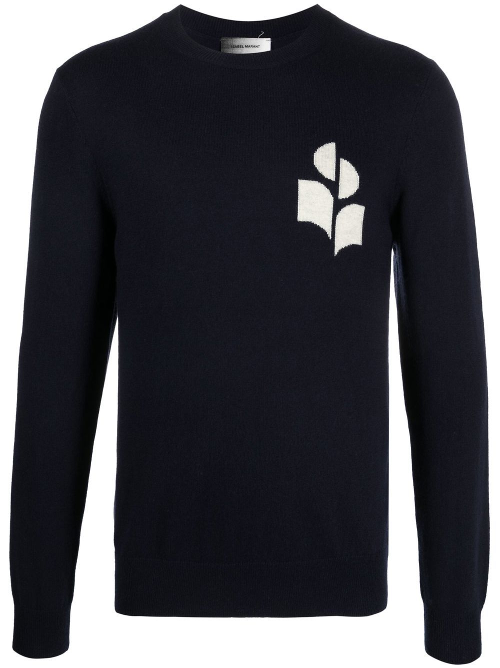 MARANT Sweatshirt mit Logo-Print - Blau von MARANT