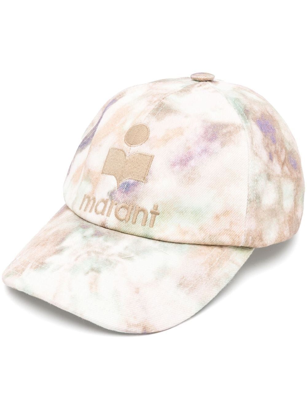 MARANT Baseballkappe mit Marmor-Print - Nude von MARANT