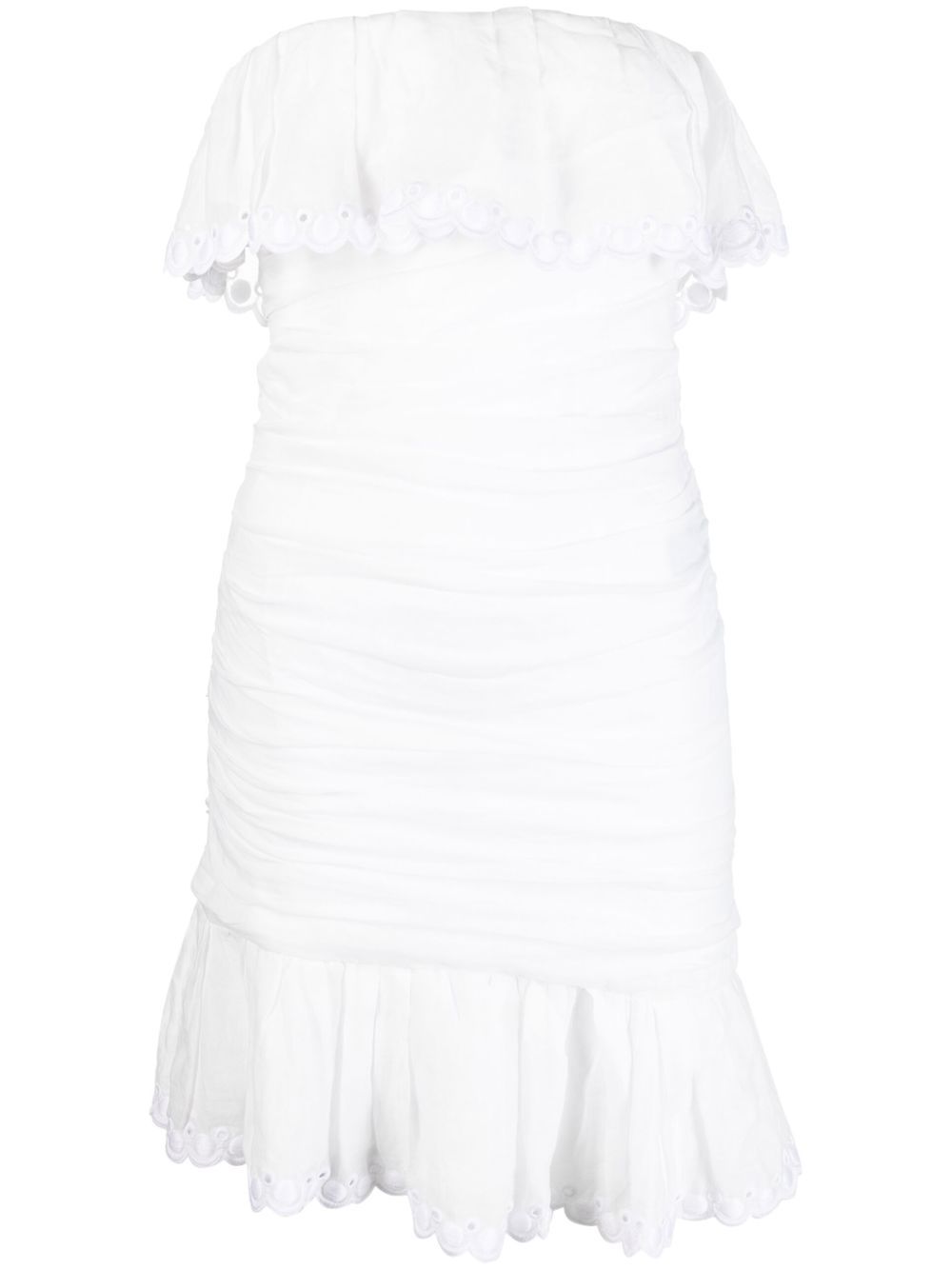 ISABEL MARANT Schulterfreies Oxani Minikleid - Weiß ISABEL MARANT Schulterfreies Oxani Minikleid - Weiß von ISABEL MARANT