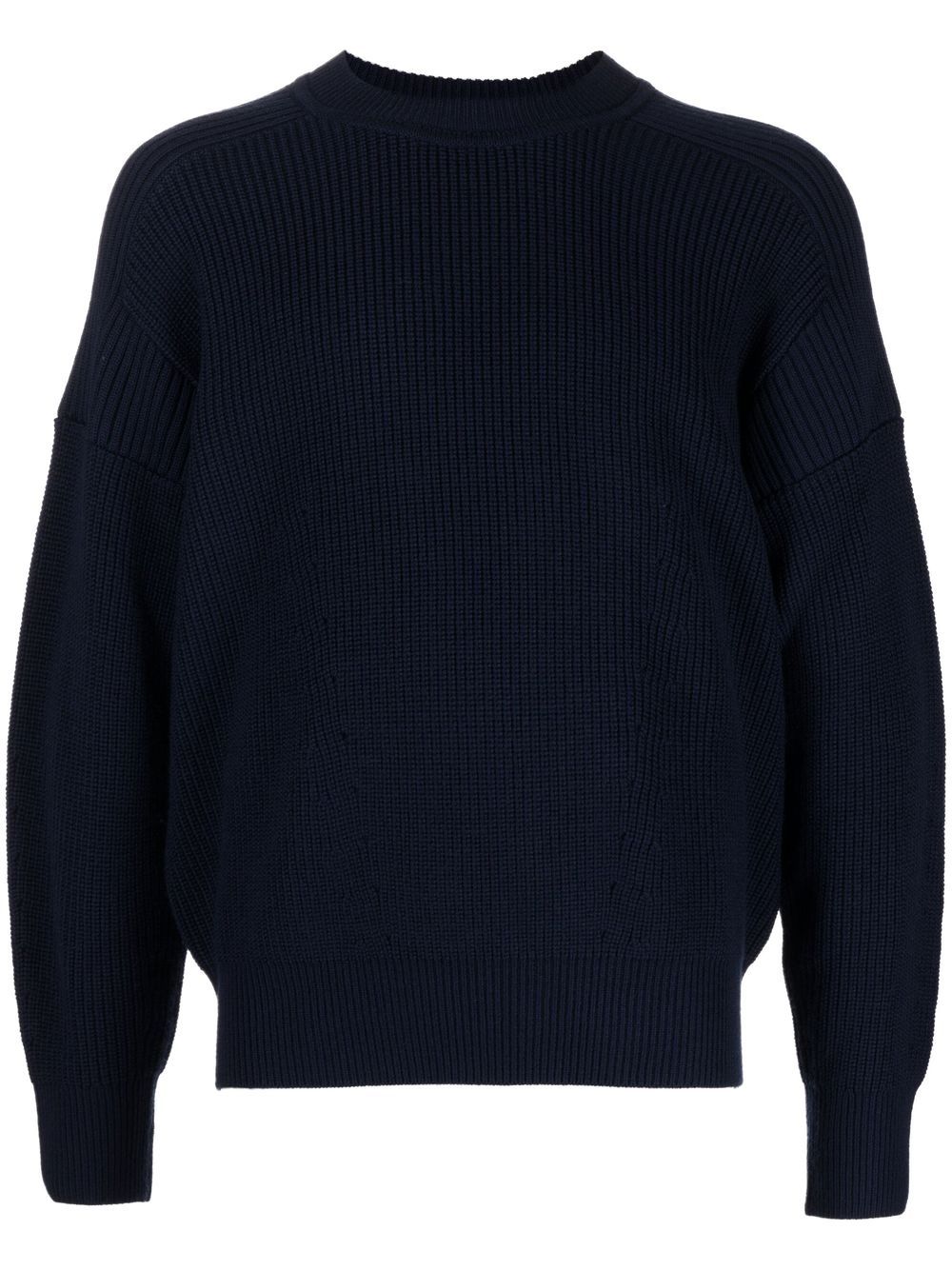 MARANT Pullover mit Kontrasteinsätzen - Blau von MARANT