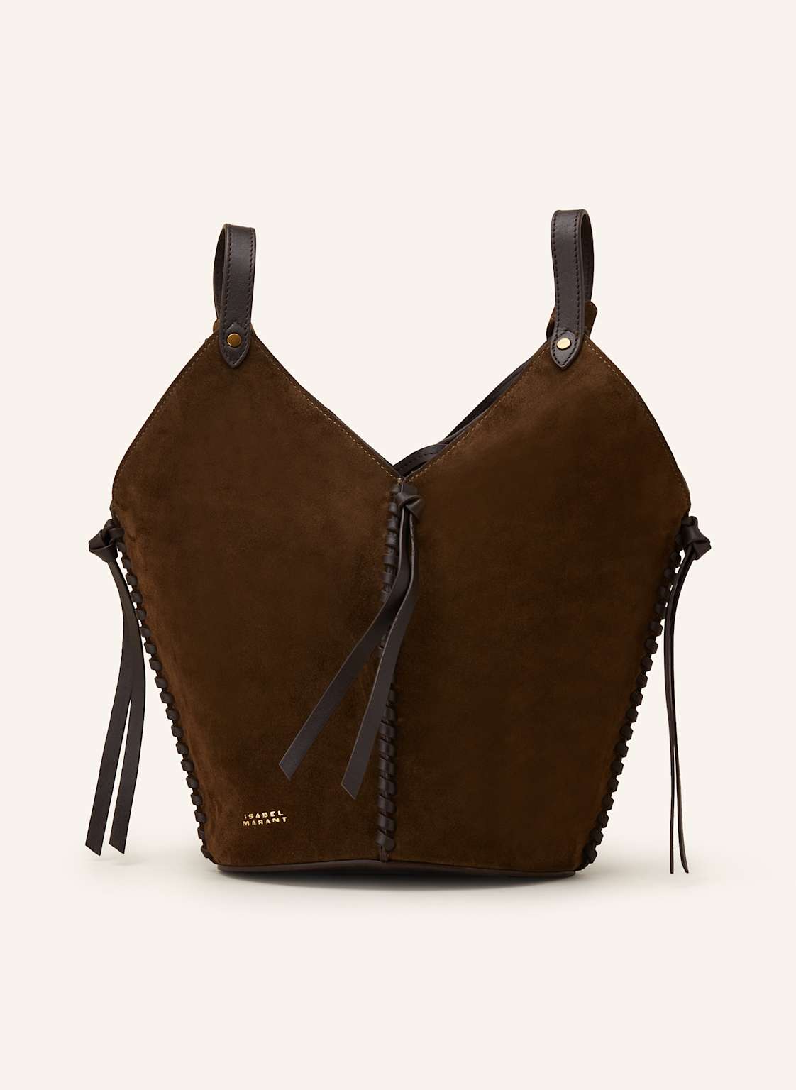 Isabel Marant Beuteltasche Tampa Mini braun von Isabel marant