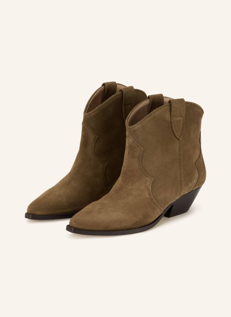 Isabel Marant Cowboy Boots Dewina gruen von Isabel marant